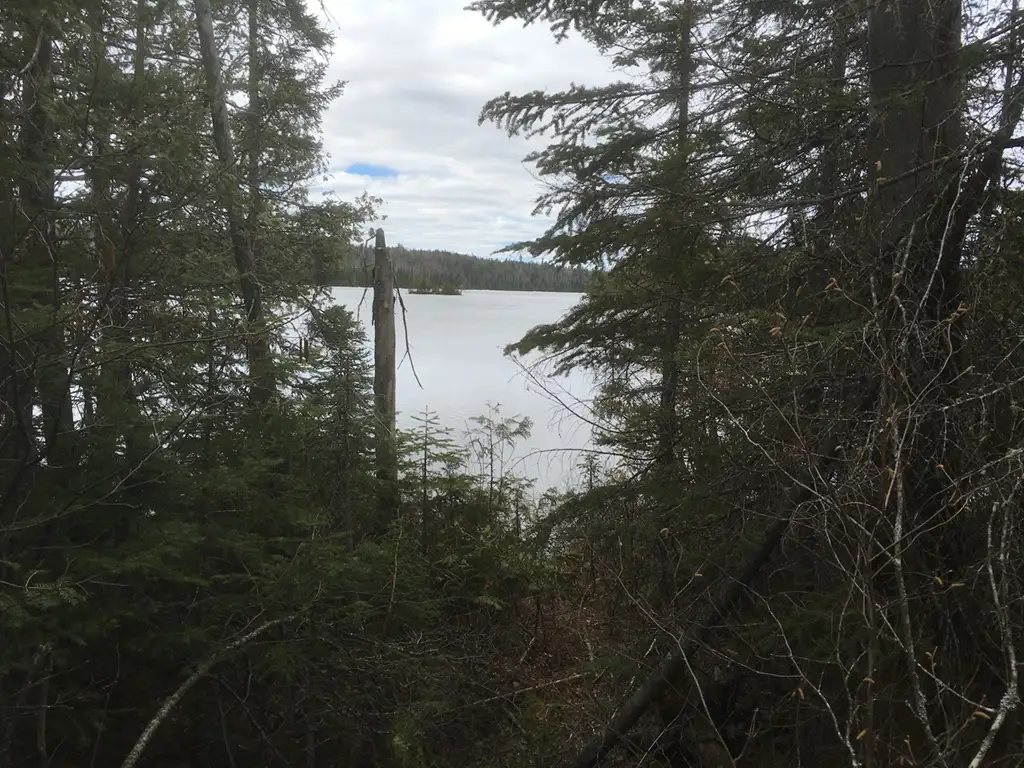 South Lake from the South Lake trail