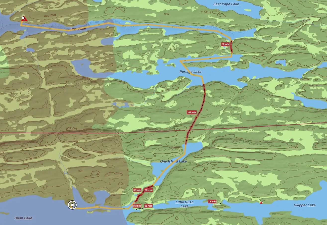 Rockwood--Canoe Routes – Rockwood Lodge and Outfitters 44