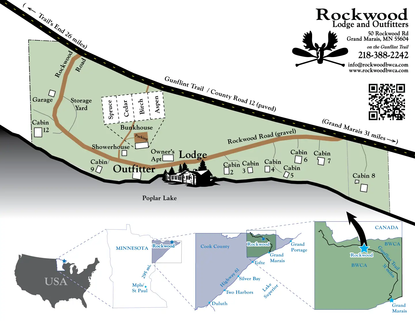 Cabins - Rockwood Lodge and Outfitters